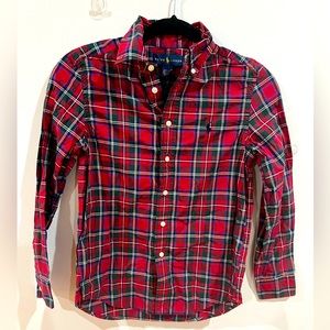 Ralph lauren boys button down shirt.